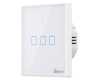 Sonoff Dotykowy włącznik światła WiFi + RF 433 T2 EU TX (3-kanałowy - 1489980 - zdjęcie 1